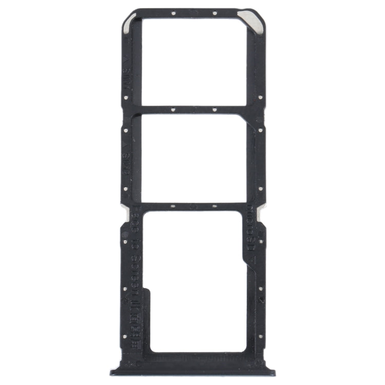 For OPPO A93s 5G SIM Card Tray + SIM Card Tray + Micro SD Card Tray (Grey)