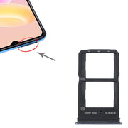 For vivo Y55S 5G SIM Card Tray + SIM Card Tray (Black)