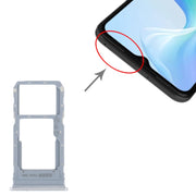 For vivo Y33S / Y33T SIM Card Tray + SIM / Micro SD Card Tray (Gold)