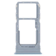 For vivo Y33S / Y33T SIM Card Tray + SIM / Micro SD Card Tray (Blue) - Card Socket by PMc TechLife | Online Shopping South Africa | PMc TechLife | Buy Now Pay Later Mobicred