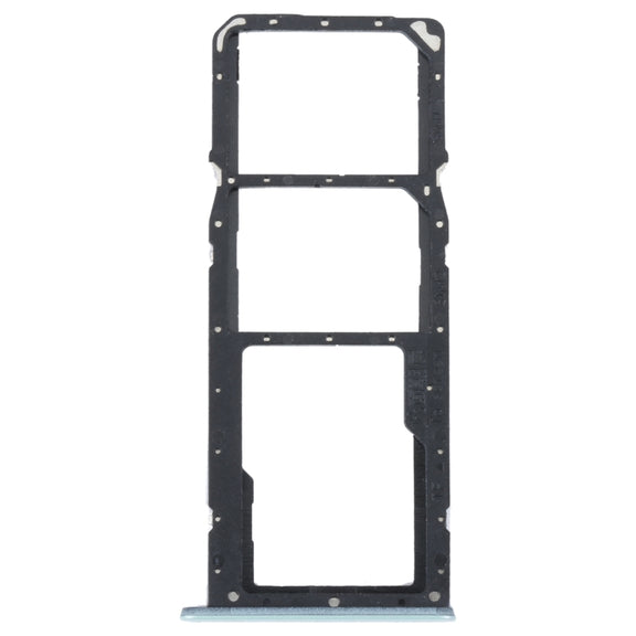 For Realme C35 SIM Card Tray + SIM Card Tray + Micro SD Card Tray (Green)