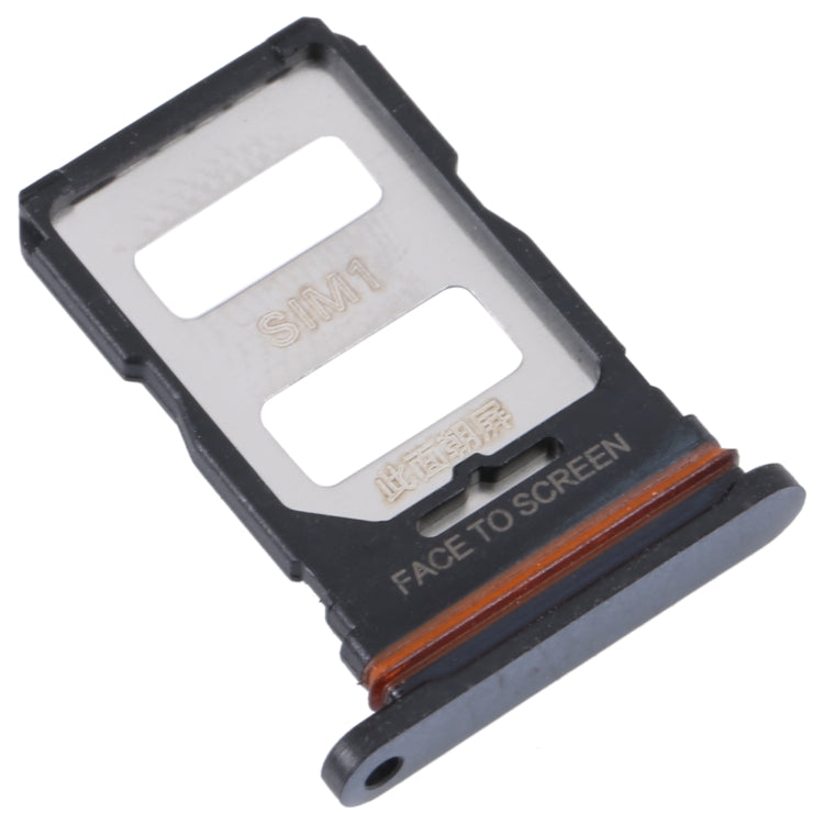 For Xiaomi Civi 2 SIM Card Tray + SIM Card Tray (Black)