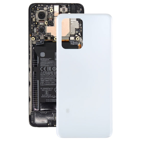For Xiaomi Redmi Note 11T Pro / Note 11T Pro+ / Poco X4 GT Original Battery Back Cover(White)