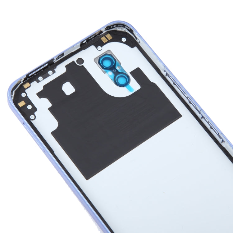 For vivo Y02 Original Battery Back Cover with Camera Lens Cover(Blue)