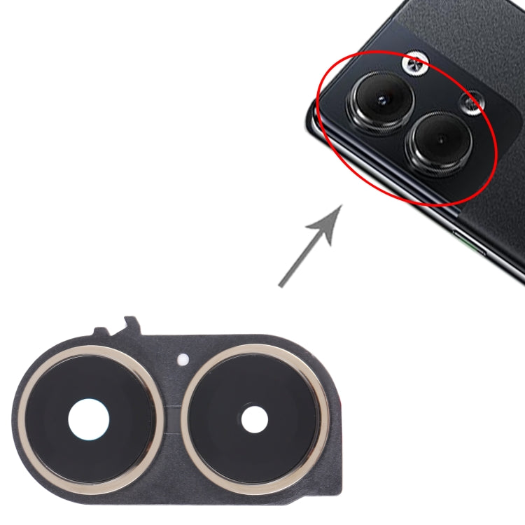 For OPPO Reno9 Original Camera Lens Cover (Gold)