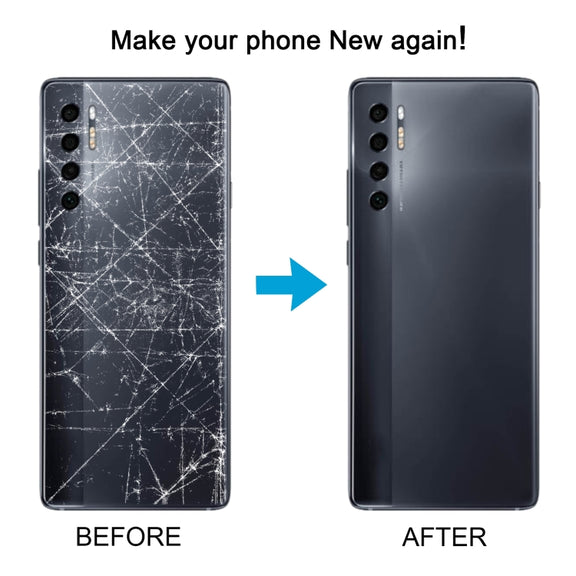 For TCL 20 Pro 5G Original Battery Back Cover(Blue)