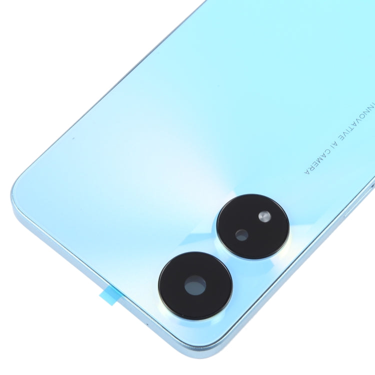 For OPPO A78 Original Battery Back Cover with Middle Frame(Blue)