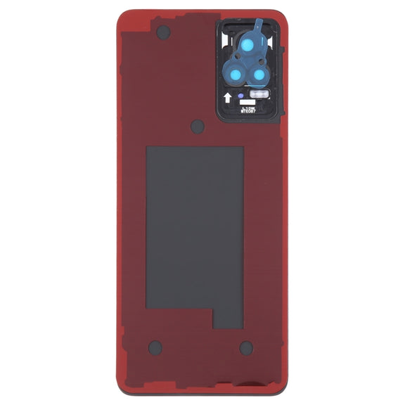 For vivo Y73 V2059 Original Battery Back Cover with Camera Lens Cover(Purple)