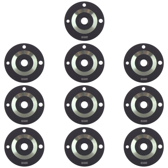 10 PCS Back Camera Lens for Realme 11 Pro+ (Green)