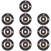 10 PCS Back Camera Lens for Realme 11 Pro+ (Gold)