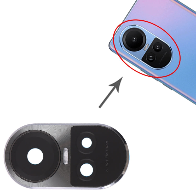 For OPPO Reno10 Pro Global Original Camera Lens Cover (Grey)