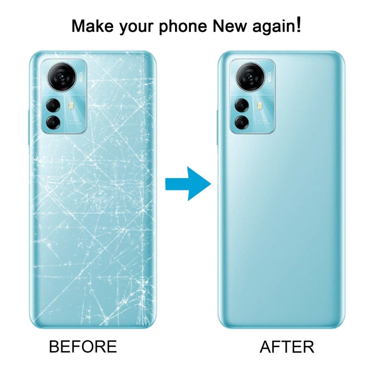 For ZTE Blade V41 Smart Battery Back Cover(Blue)