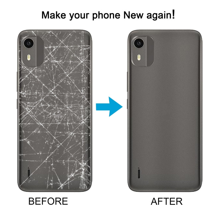 For Nokia C12 Original Battery Back Cover(Brown)