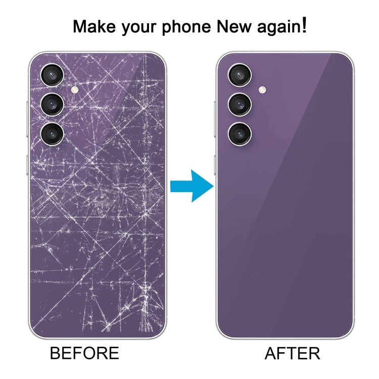 For Samsung Galaxy S23 FE SM-S711B Battery Back Cover(Purple)
