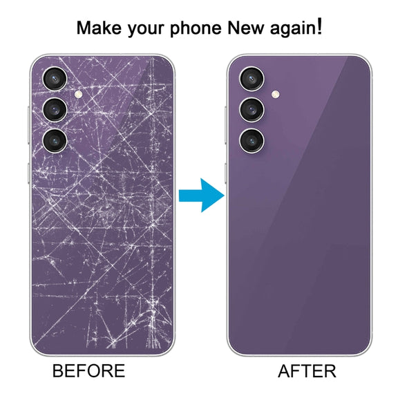 For Samsung Galaxy S23 FE SM-S711B Battery Back Cover(Purple)