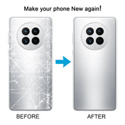 For Huawei Mate 50 Battery Back Cover(Silver)