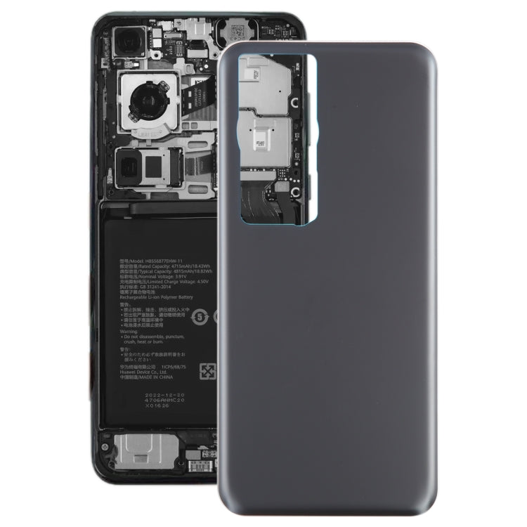 For Huawei P60 Battery Back Cover(Black)