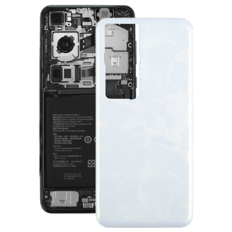 For Huawei P60 Battery Back Cover(White)