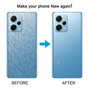 For Xiaomi Redmi Note 12 Discovery / Redmi Note 12 Explorer OEM Glass Material Battery Back Cover(Blue)