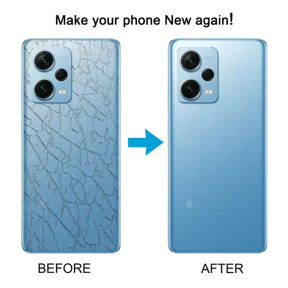 For Xiaomi Redmi Note 12 Discovery / Redmi Note 12 Explorer OEM Glass Material Battery Back Cover(Blue)