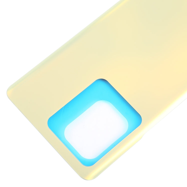 For vivo S16 OEM Glass Material Battery Back Cover(Yellow)