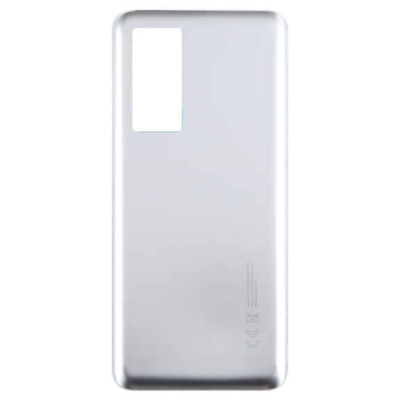 For Xiaomi 12T Pro OEM Glass Material Battery Back Cover(White)