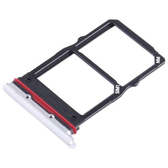 For Huawei P50 Pocket SIM + NM Card Tray (Silver)
