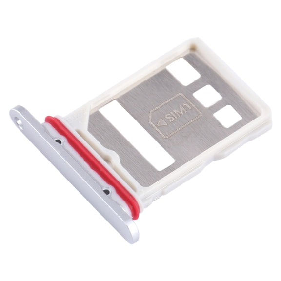 For Huawei Mate 60 SIM + NM Card Tray (Silver)