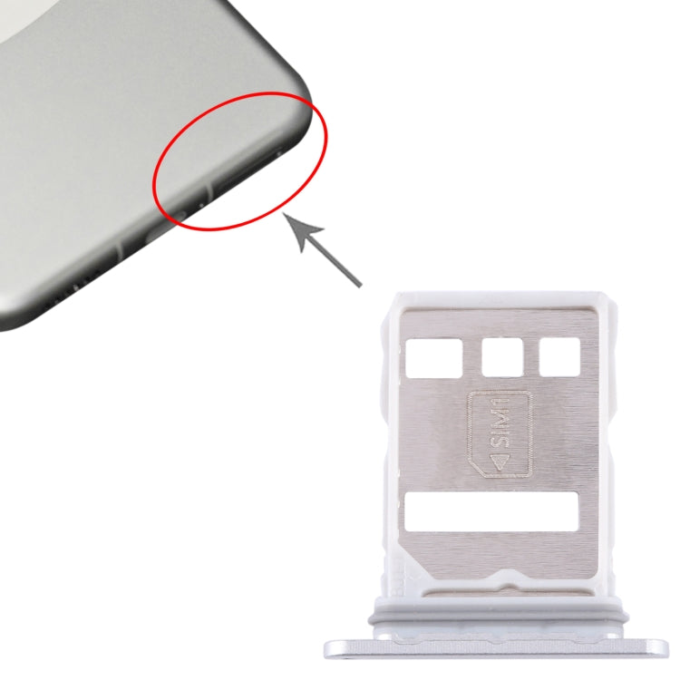 For Huawei Mate 60 Pro SIM + NM Card Tray (Gold)