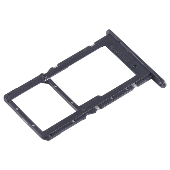 For Huawei Enjoy 60 SIM + SIM / Micro SD Card Tray (Black)