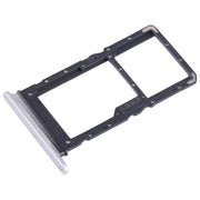 For Honor Play 30 SIM + SIM / Micro SD Card Tray (Silver)