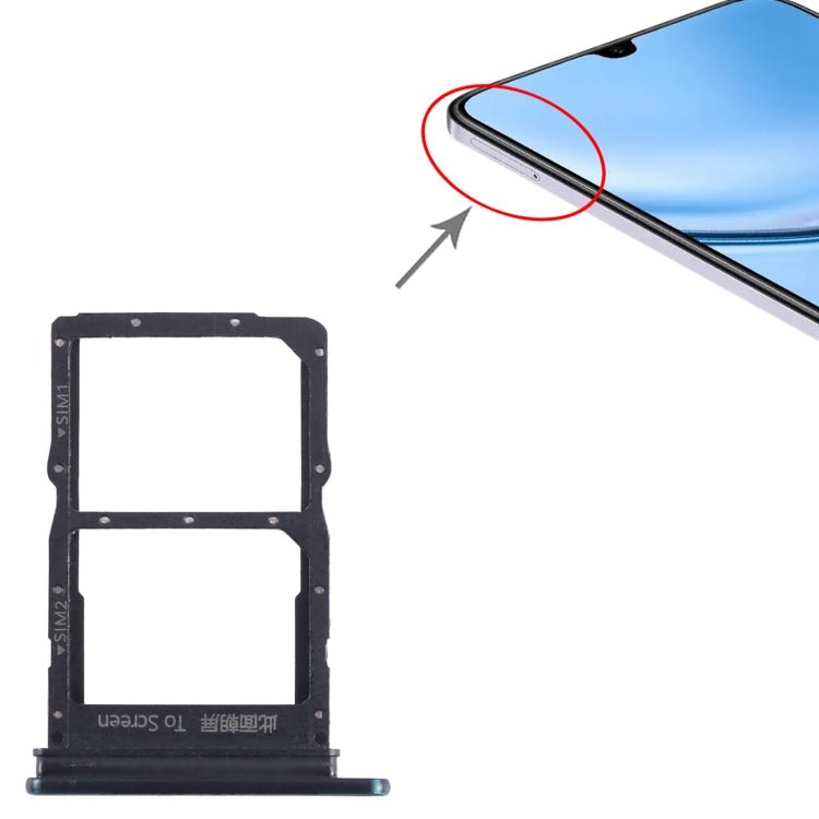 For Honor Play 20 Pro SIM + SIM Card Tray (Green)