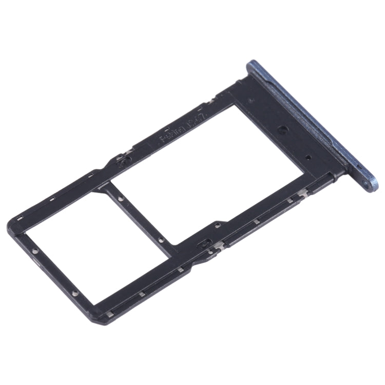For Honor Play 20A SIM + SIM / Micro SD Card Tray (Blue)
