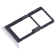 For Honor Play 20A SIM + SIM / Micro SD Card Tray (Silver)