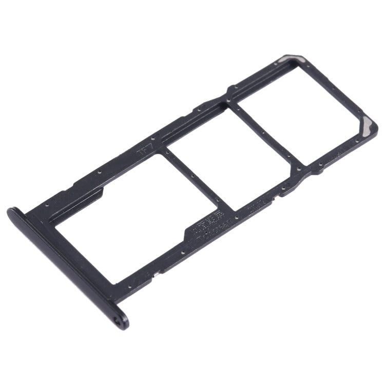 For Honor 20 SE SIM + SIM + Micro SD Card Tray (Black)