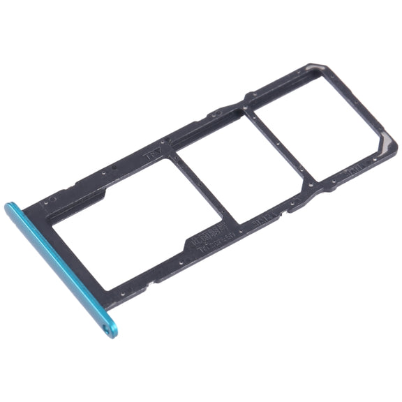 For Honor 10X Lite SIM + SIM + Micro SD Card Tray (Green)