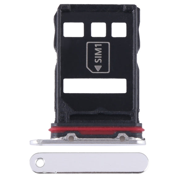 For Honor Magic5 Pro SIM + NM Card Tray (Silver)