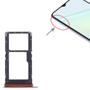 For Honor Play6C SIM + SIM / Micro SD Card Tray (Gold)