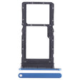 For Honor X7 SIM + SIM / Micro SD Card Tray (Blue) - Card Socket by PMC TechLife | Online Shopping South Africa | PMC TechLife