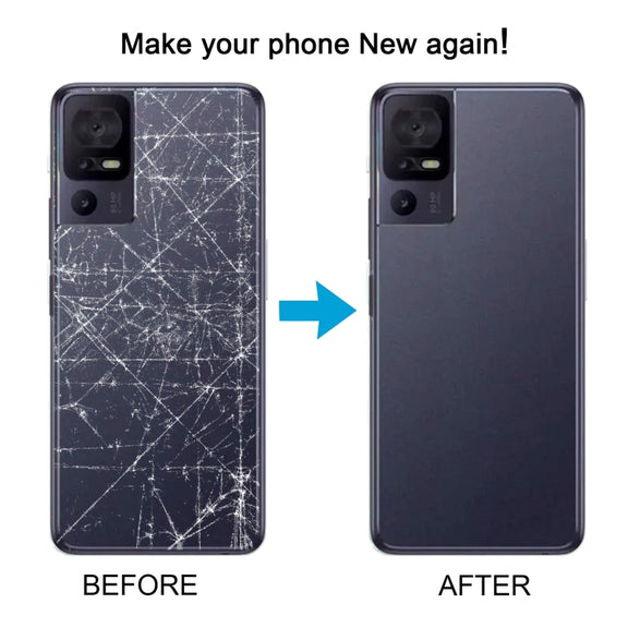 For TCL 40 SE Original Battery Back Cover (Black)