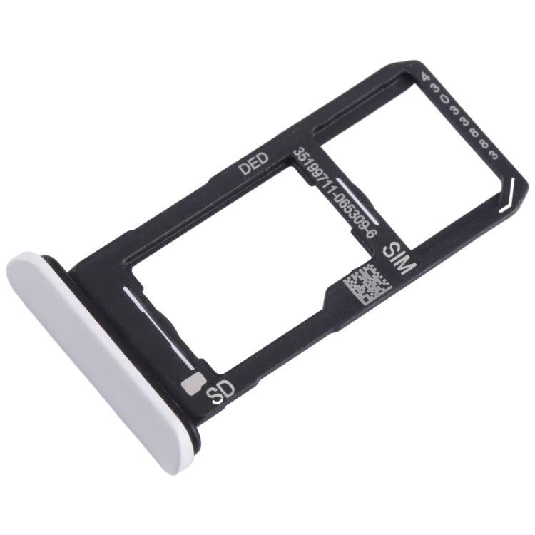 For Sony Xperia 10 II Original SIM + Micro SD Card Tray (White)