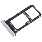 For Sony Xperia 10 II Original SIM + Micro SD Card Tray (White)