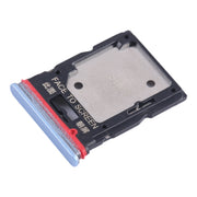 For Xiaomi Redmi Note 11T Pro SIM Card Tray + SIM Card Tray / Micro SD Card Tray (Blue)