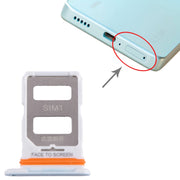For Xiaomi 12 Lite SIM Card Tray + SIM Card Tray (Green)