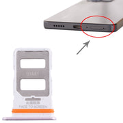 For Xiaomi Poco X5 Pro SIM Card Tray + SIM Card Tray (Pink)