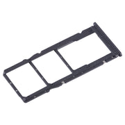 For Xiaomi Redmi 12C SIM Card Tray + SIM Card Tray + Micro SD Card Tray (Black)