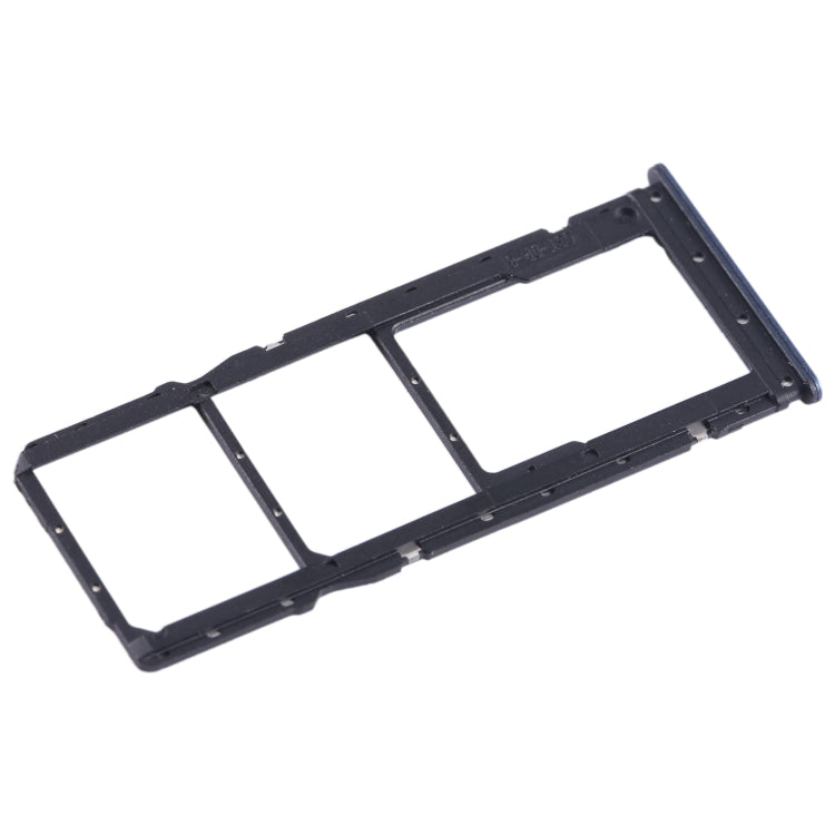 For Xiaomi Redmi 12C SIM Card Tray + SIM Card Tray + Micro SD Card Tray (Blue)