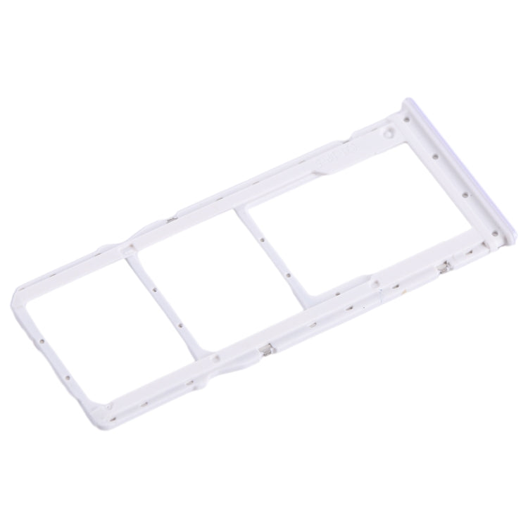For Xiaomi Poco C55 SIM Card Tray + SIM Card Tray + Micro SD Card Tray (Purple)