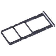 For Xiaomi Redmi A2 SIM Card Tray + SIM Card Tray + Micro SD Card Tray (Black)