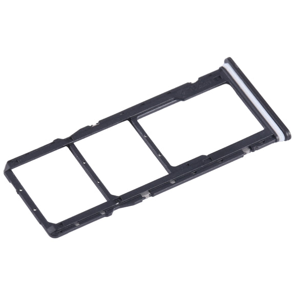 For Xiaomi Redmi A2 SIM Card Tray + SIM Card Tray + Micro SD Card Tray (Black)